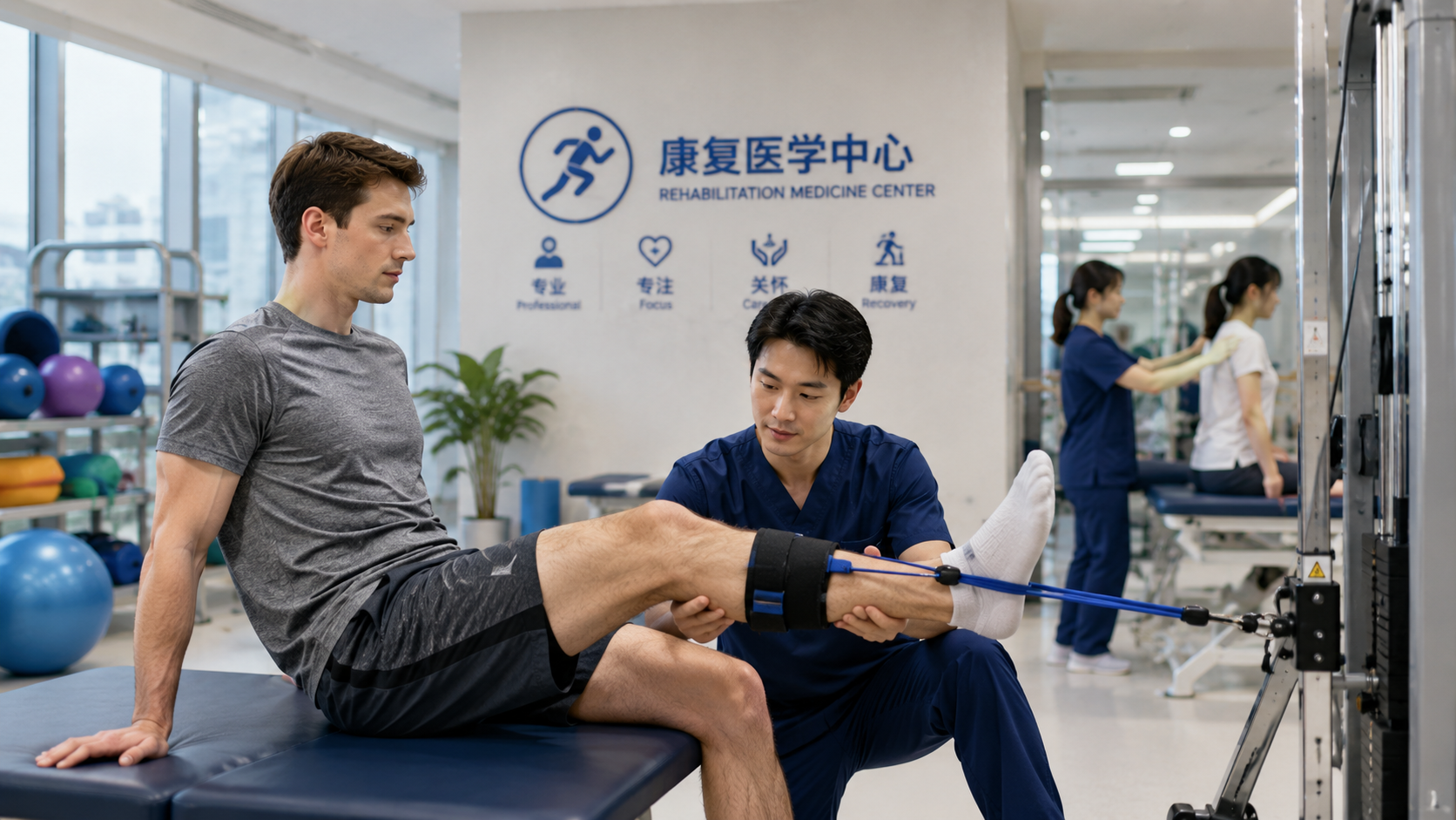 Services de physiothérapie et de réadaptation en Chine pour les étrangers